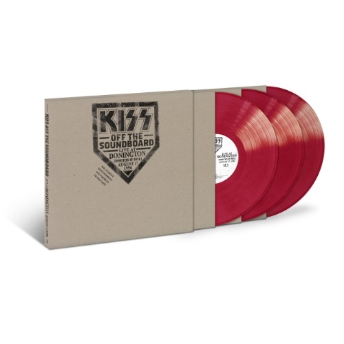 KISS(키스) - Off The Soundboard: Live At Donington 1996 (Red Vinyl)-98-LP