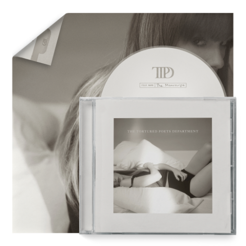 Taylor Swift (테일러 스위프트) - The Tortured Poets Department CD + 보너스 트랙 &#039;The Manuscript&#039;