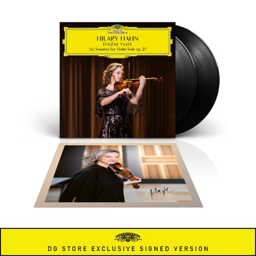 Hilary Hahn(힐러리 한) - Six Sonatas for Violin Solo op. 27 (2LP + 친필 사인 아트 카드)-176-LP